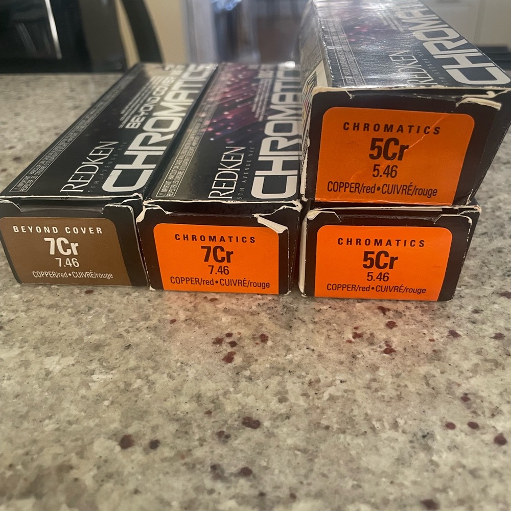 Redken Chromatics Copper Hair Color Set